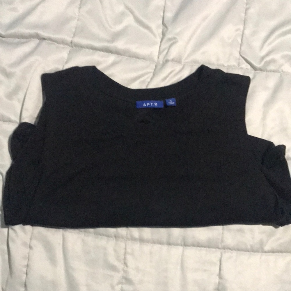 Apt 9 Black Dress With Back Cutout